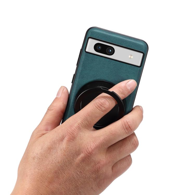 For Google Pixel 7a Denior A14 Skin Feel Rotating Holder MagSafe Phone Case(Blue) - free shipping - PMC TechLife - Order now!