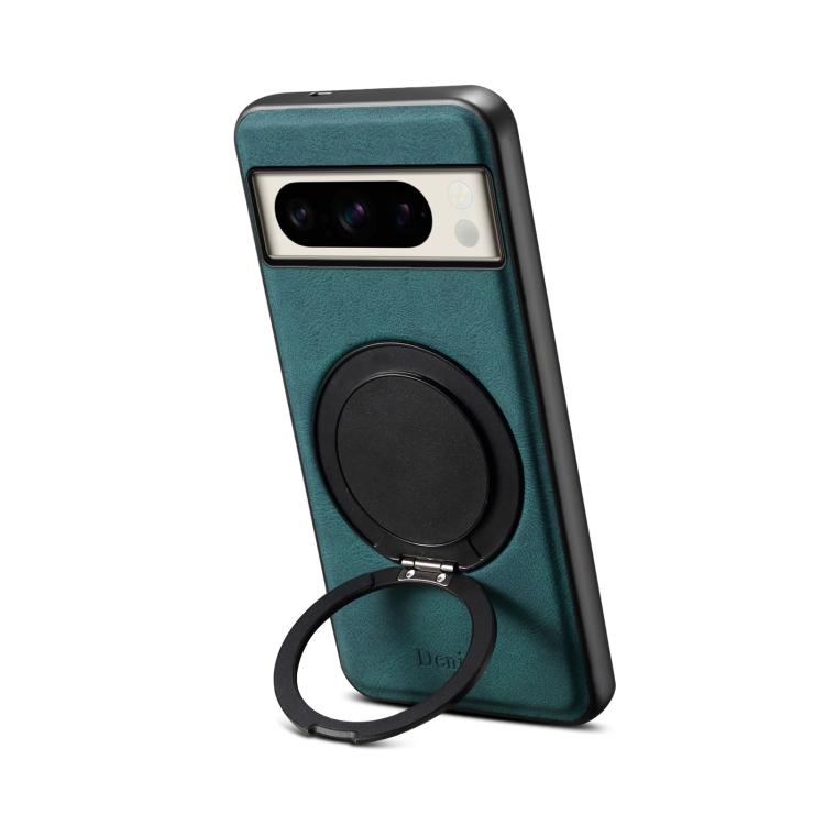 For Google Pixel 8 Pro Denior A14 Skin Feel Rotating Holder MagSafe Phone Case(Blue) - free shipping - PMC TechLife - Order now!