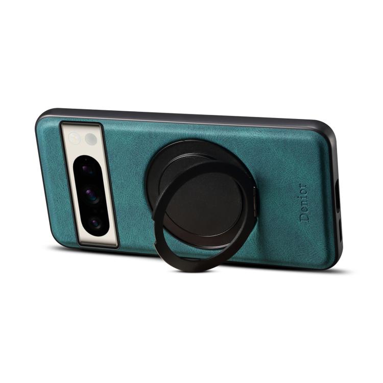 For Google Pixel 8 Pro Denior A14 Skin Feel Rotating Holder MagSafe Phone Case(Blue) - free shipping - PMC TechLife - Order now!