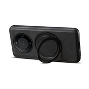 For Huawei Mate 60 Pro / 60 Pro+ Denior A14 Skin Feel Rotating Holder MagSafe Phone Case(Black)