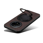 For Huawei Mate 70 Pro / 70 Pro+ Denior A14 Skin Feel Rotating Holder MagSafe Phone Case(Brown)