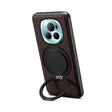 For Honor Magic6 Pro Denior A14 Skin Feel Rotating Holder MagSafe Phone Case(Brown) - free shipping - PMC TechLife - Order now!