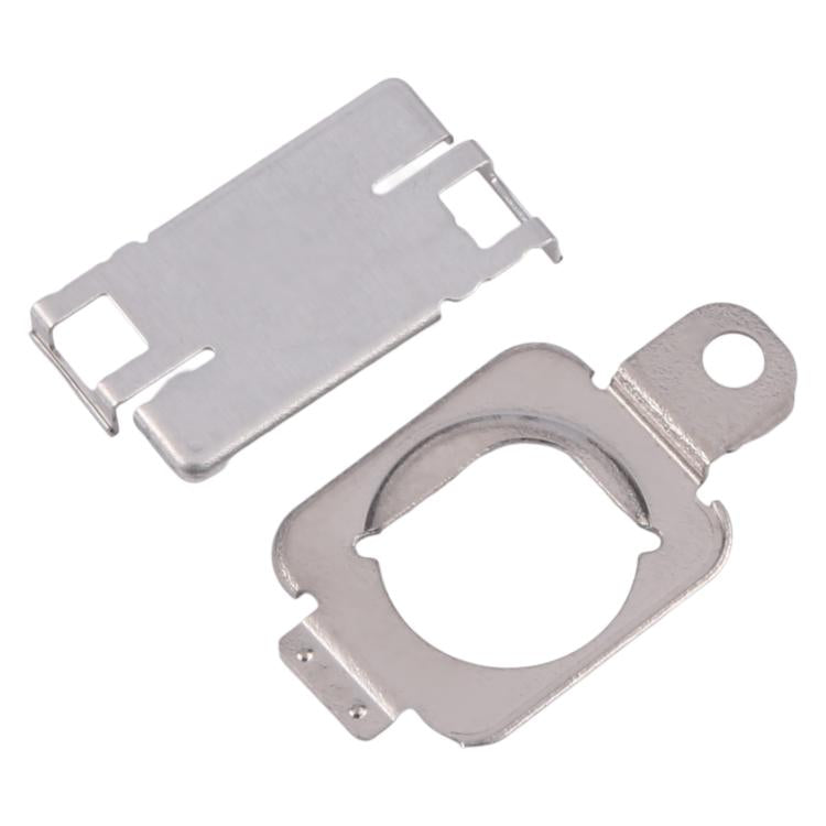 For iPhone 15 Plus 1 Pair Flashlight / Mic Iron Sheet Cover (On The Back Cover) - Others by PMc TechLife | Online Shopping South Africa | PMc TechLife | Buy Now Pay Later Mobicred