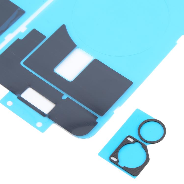 For iPhone 16 Plus 10pcs Back Cover Heat Sink Black Sticker with Back Camera Sponge Pads - Back Cover by PMC TechLife | Online Shopping South Africa | PMC TechLife | Buy Now Pay Later Mobicred