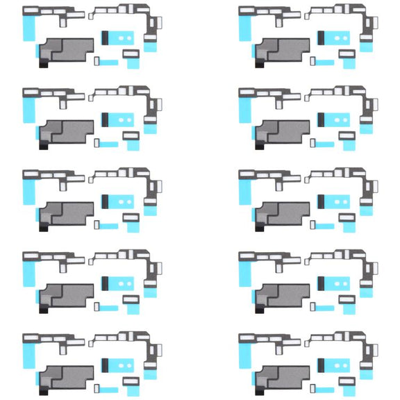 For iPhone 16 Plus 10sets Mainboard Heat Sink Sticker + FPC Sponge Foam Pads