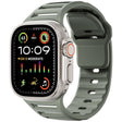 For Apple Watch 46mm / 49mm / 45mm / 44mm Single Nail Dual-Color Multi-hole Silicone Watch Band(Rock Blue) - free shipping - PMc TechLife - Order now!