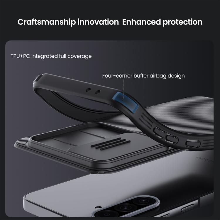 For Samsung Galaxy A36 5G NILLKIN Black Mirror Pro Series Camshield PC Phone Case(Black) - free shipping - PMc TechLife - Order now!