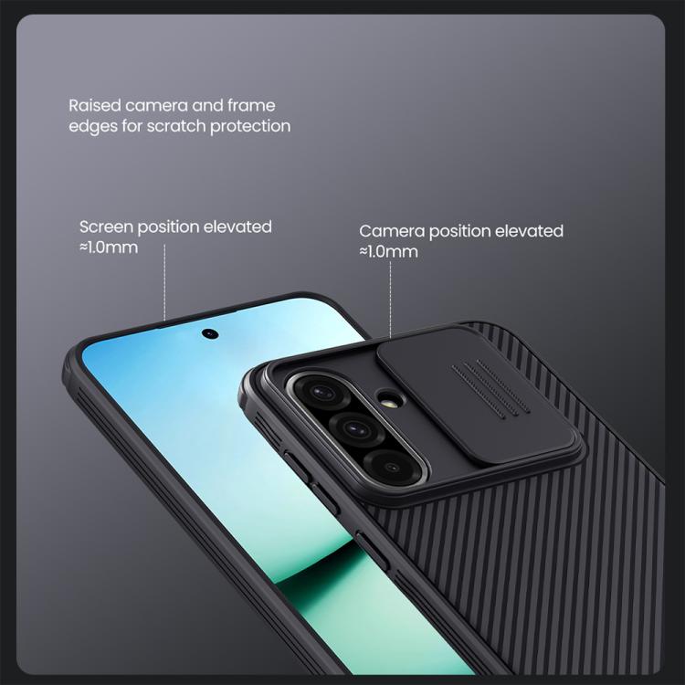 For Samsung Galaxy A36 5G NILLKIN Black Mirror Pro Series Camshield PC Phone Case(Black) - free shipping - PMc TechLife - Order now!