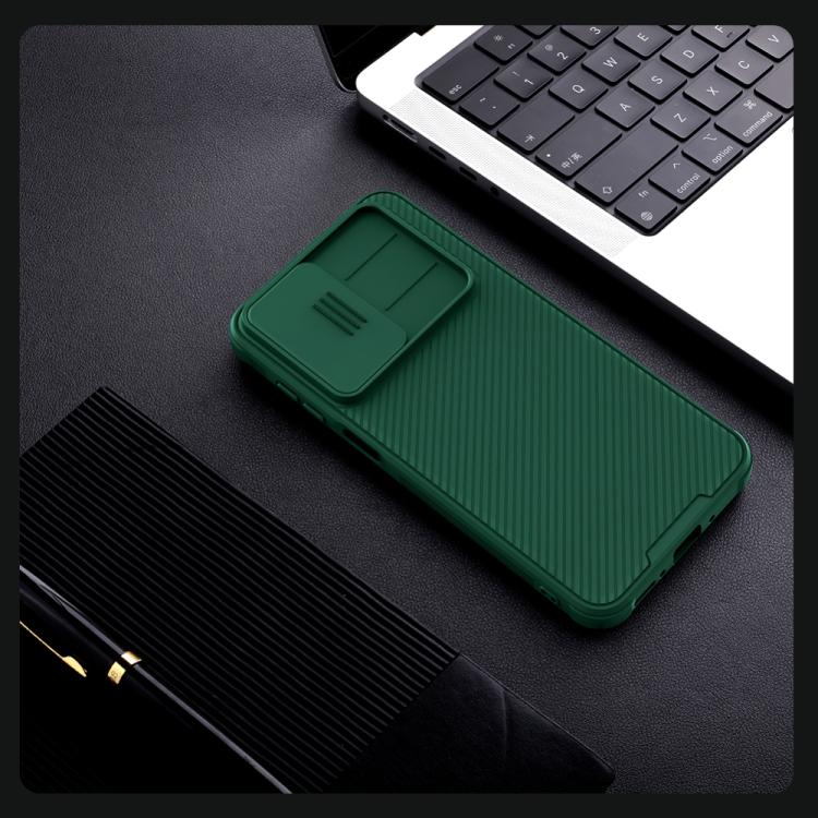 For Samsung Galaxy A26 5G NILLKIN Black Mirror Pro Series Camshield PC Phone Case(Green) - free shipping - PMc TechLife - Order now!