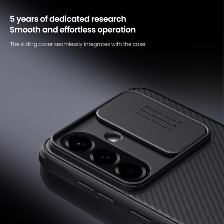 For Samsung Galaxy A56 5G NILLKIN Black Mirror Pro Series Camshield PC Phone Case(Black) - free shipping - PMc TechLife - Order now!