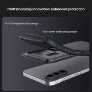 For Samsung Galaxy A56 5G NILLKIN Black Mirror Pro Series Camshield PC Phone Case(Black)