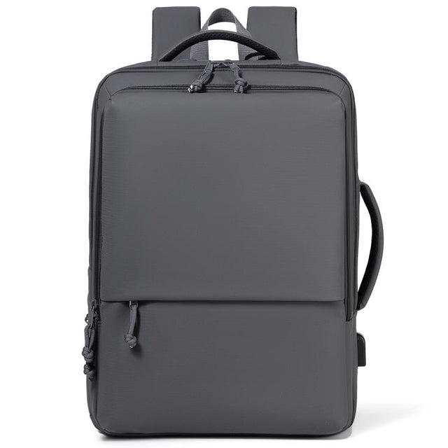 P960 Large Capacity Water Resistant Fashionable Backpack(Dark Grey)
