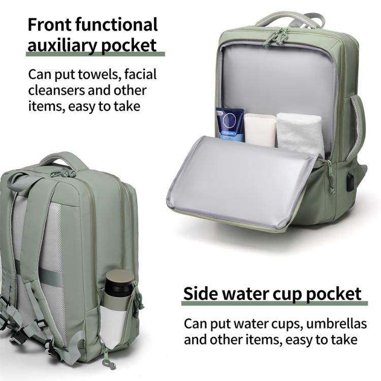 P960 Large Capacity Water Resistant Fashionable Backpack(Pink)
