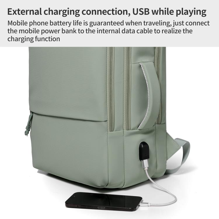 P960 Large Capacity Water Resistant Fashionable Backpack(Green) - Backpack by PMC TechLife | Online Shopping South Africa | PMC TechLife | Buy Now Pay Later Mobicred