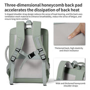 P960 Large Capacity Water Resistant Fashionable Backpack(Blue)