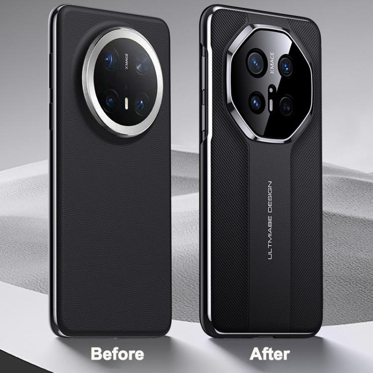 For Huawei Mate 70 Smart View Window Imitation Ultimate Design Phone Case(Red) - Huawei Cases by PMC TechLife | Online Shopping South Africa | PMC TechLife | Buy Now Pay Later Mobicred