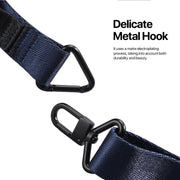 DUX DUCIS Outdoor Series Nylon Adjustable Crossbody Phone Lanyard(Blue)