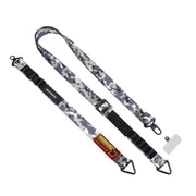 DUX DUCIS Outdoor Series Nylon Adjustable Crossbody Phone Lanyard(Camouflage Green)