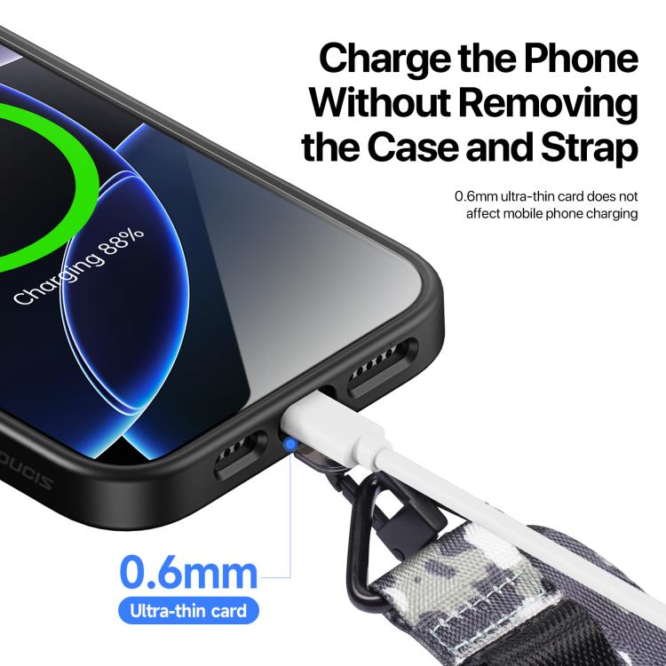 DUX DUCIS Outdoor Series Nylon Adjustable Crossbody Phone Lanyard(Camouflage Green) - free shipping - PMc TechLife - Order now!