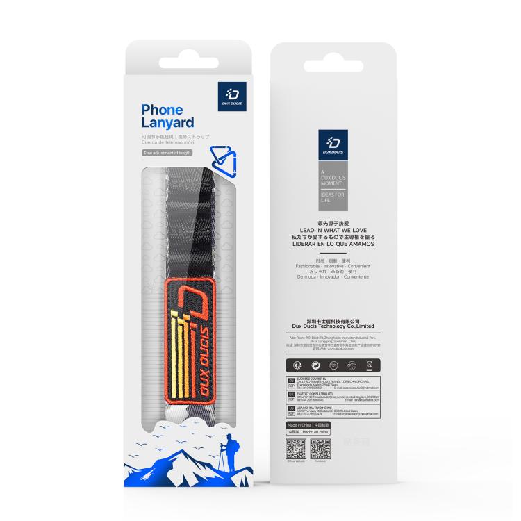 DUX DUCIS Outdoor Series Nylon Adjustable Crossbody Phone Lanyard(Camouflage Green) - free shipping - PMc TechLife - Order now!