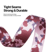 DUX DUCIS Outdoor Series Nylon Adjustable Crossbody Phone Lanyard(Camouflage Pink)