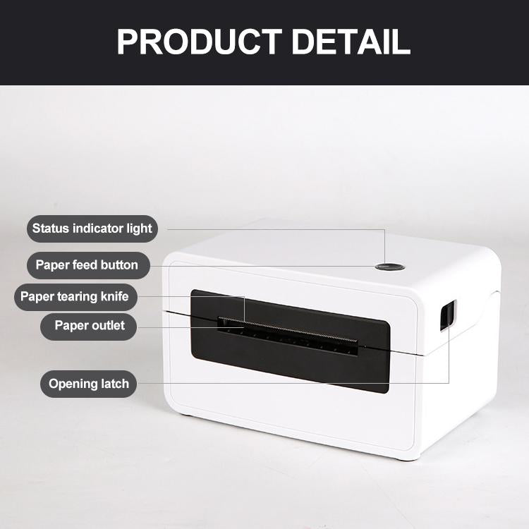 HPRT N31 Bluetooth Version Express Electronic Waybill Printer, Plug:AU Plug(White) - Printer by PMC TechLife | Online Shopping South Africa | PMC TechLife | Buy Now Pay Later Mobicred
