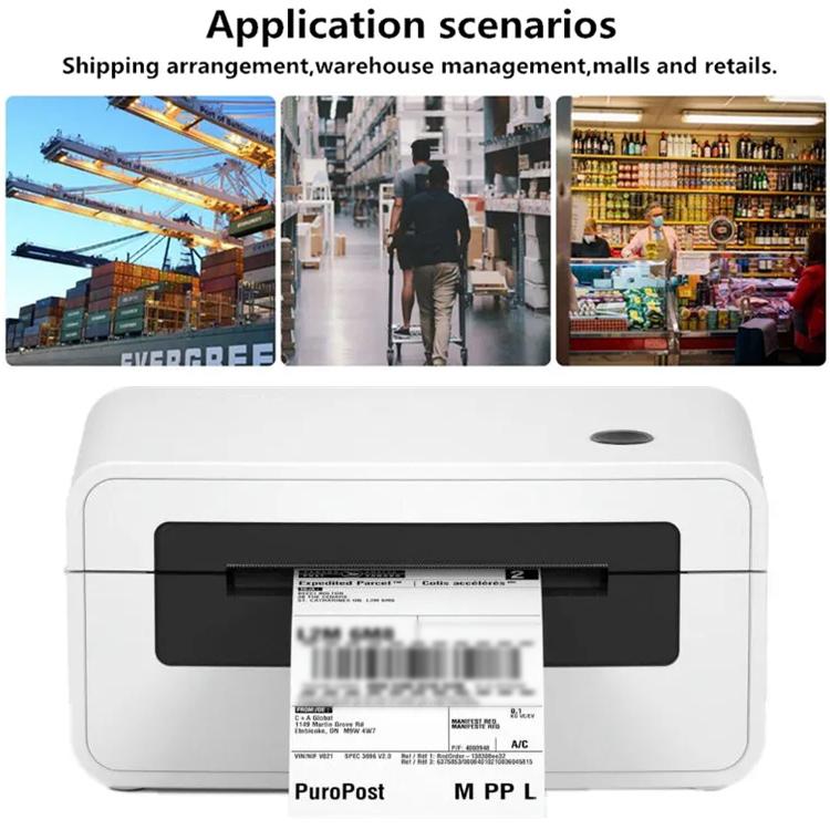 HPRT N41 Bluetooth Version Express Electronic Waybill Printer, Plug:AU Plug(White) - Receipt Printers by PMC TechLife | Online Shopping South Africa | PMC TechLife | Buy Now Pay Later Mobicred