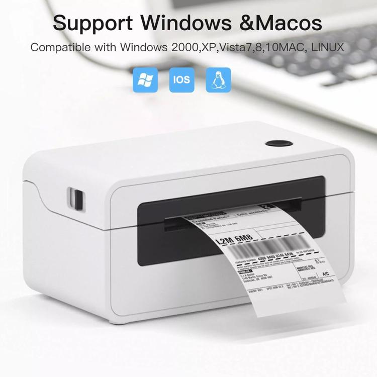 HPRT N41 Bluetooth Version Express Electronic Waybill Printer, Plug:US Plug(White) - Printer by PMC TechLife | Online Shopping South Africa | PMC TechLife | Buy Now Pay Later Mobicred