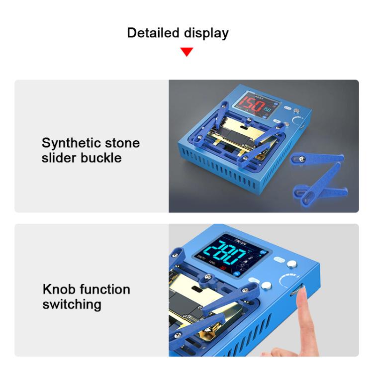 Aixun iHeater Pro Special Heating Planting Tin Module for iPhone X-16 Pro Max, Plug:EU Plug - Separation Equipment by PMc TechLife | Online Shopping South Africa | PMc TechLife | Buy Now Pay Later Mobicred