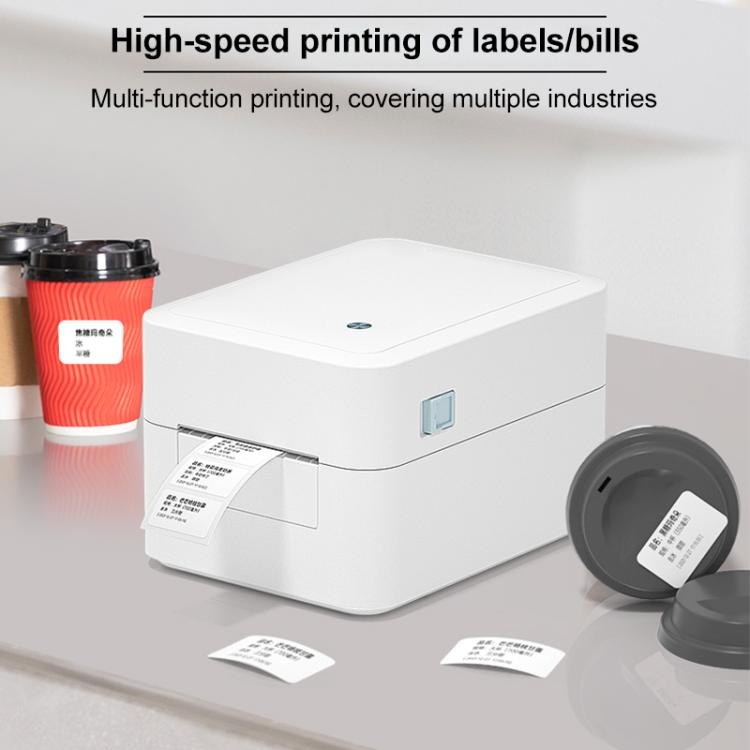 HPRT D35 Bluetooth Version Express Electronic Waybill Printer, Plug:US Plug(White) - Receipt Printers by PMC TechLife | Online Shopping South Africa | PMC TechLife | Buy Now Pay Later Mobicred