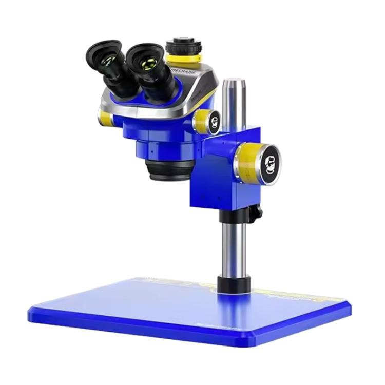 Mechanic Mic3 7X-50X CTV 0.45X Trinocular Stereo Microscope - free shipping - PMc TechLife - Order now!
