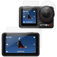 For DJI Osmo Action 5 Pro imak Rear Screen + Front Screen + Rear Camera Lens Tempered Glass Film - free shipping - PMC TechLife - Order now!