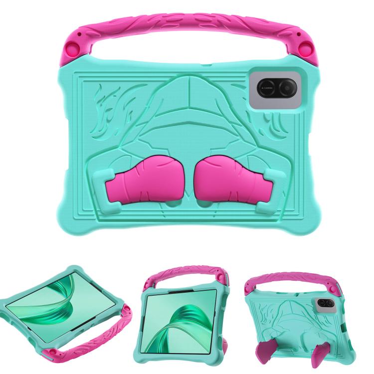 For Honor Pad X8a 11 inch Boxing Series Kickstand EVA Shockproof Tablet Case with Shoulder Strap(Mint Rose Red) - free shipping - PMC TechLife - Order now!