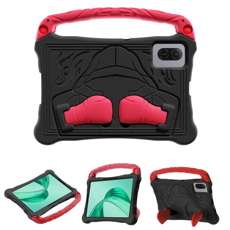 For Honor Pad X8a 11 inch Boxing Series Kickstand EVA Shockproof Tablet Case with Shoulder Strap(Black Red) - Honor by PMC TechLife | Online Shopping South Africa | PMC TechLife | Buy Now Pay Later Mobicred