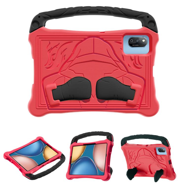 For Honor Tablet V7 11 inch Boxing Series Kickstand EVA Shockproof Tablet Case with Shoulder Strap(Red Black) - Honor by PMC TechLife | Online Shopping South Africa | PMC TechLife | Buy Now Pay Later Mobicred