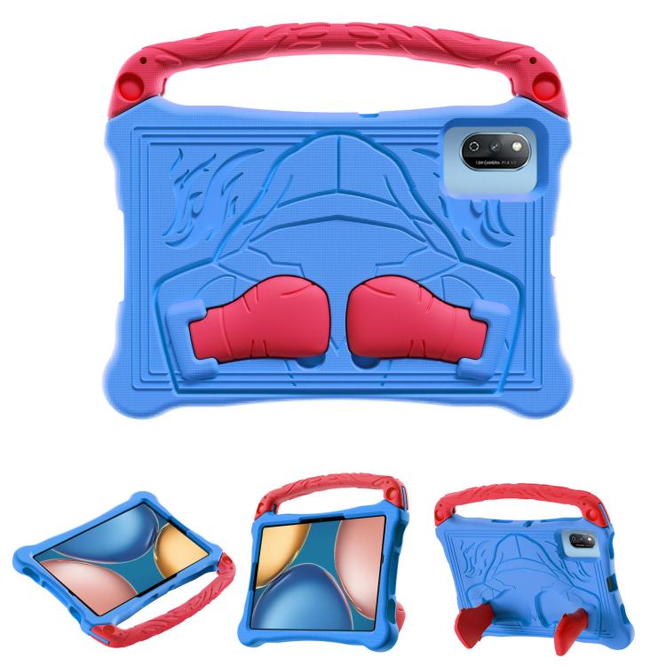 For Honor Tablet V7 11 inch Boxing Series Kickstand EVA Shockproof Tablet Case with Shoulder Strap(Blue Red) - Honor by PMC TechLife | Online Shopping South Africa | PMC TechLife | Buy Now Pay Later Mobicred