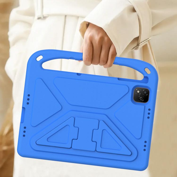For Infinix Xpad 11 2024 Handle EVA Shockproof Tablet Case with Holder(Blue) - Others by PMC TechLife | Online Shopping South Africa | PMC TechLife | Buy Now Pay Later Mobicred