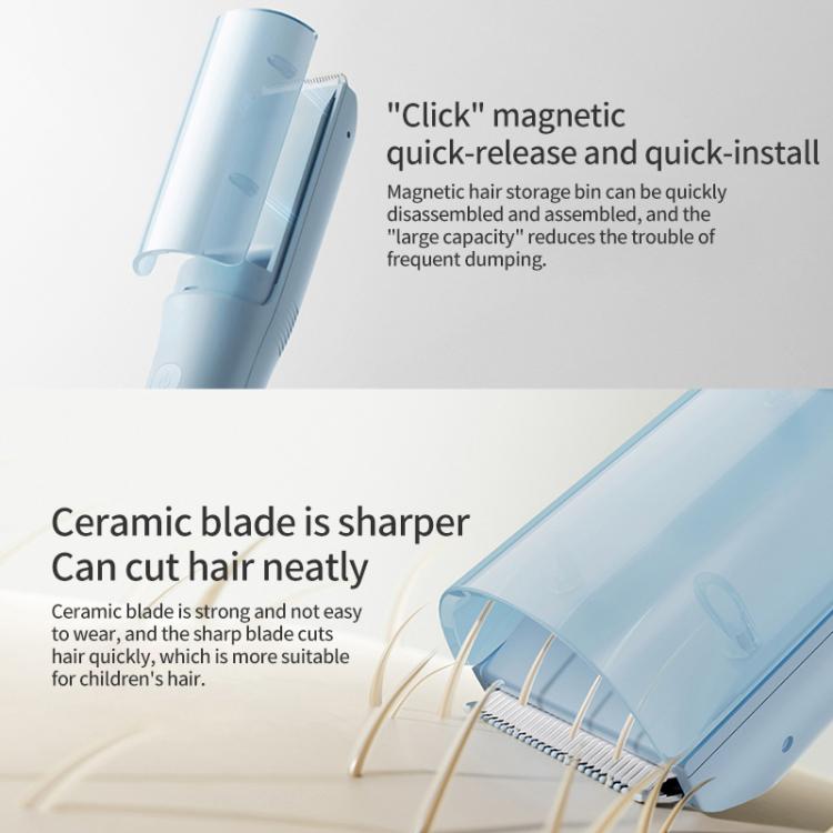 Xiaomi Mijia Children Waterproof Hair Clipper(Blue) - free shipping - PMC TechLife - Order now!