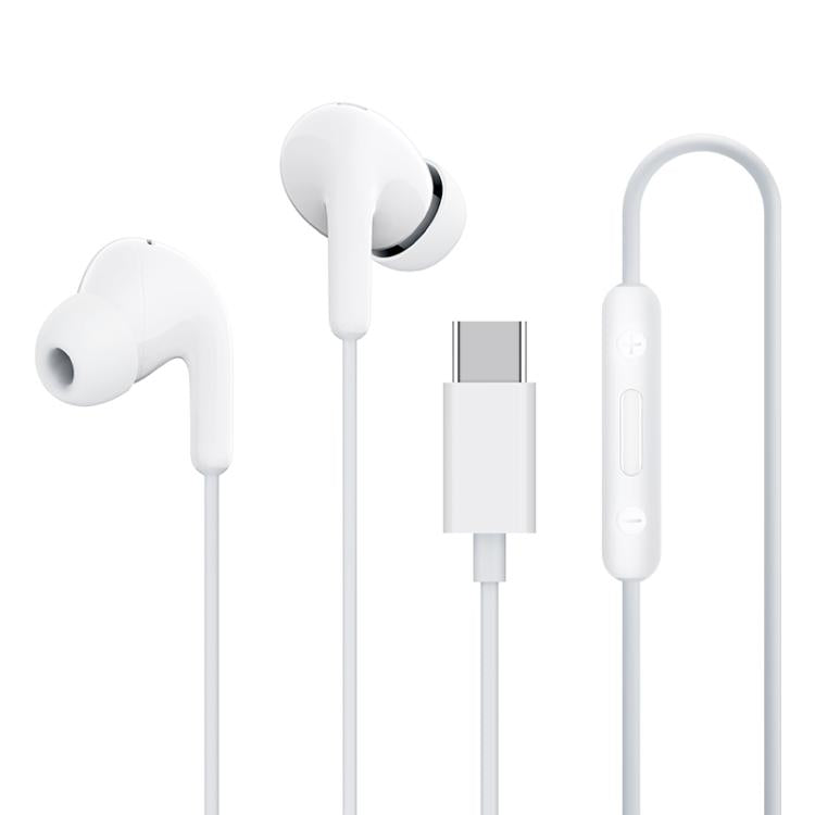 Xiaomi Mijia Type-C Interface In-Ear Wired Earphone, Length:1.25m(White) - Type-C Earphone by Xiaomi | Online Shopping South Africa | PMC Jewellery | Buy Now Pay Later Mobicred