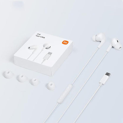 Xiaomi Mijia Type-C Interface In-Ear Wired Earphone, Length:1.25m(White) - Type-C Earphone by Xiaomi | Online Shopping South Africa | PMC Jewellery | Buy Now Pay Later Mobicred