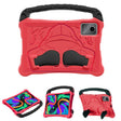 For Lenovo Tab M11/ Xiaoxin Pad 11 2024/2025 Boxing Series Kickstand EVA Shockproof Tablet Case with Shoulder Strap(Red Black) - Lenovo by PMC TechLife | Online Shopping South Africa | PMC TechLife | Buy Now Pay Later Mobicred