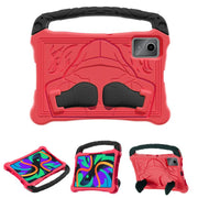 For Lenovo Tab M11/ Xiaoxin Pad 11 2024/2025 Boxing Series Kickstand EVA Shockproof Tablet Case with Shoulder Strap(Red Black)