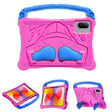 For For Lenovo Tab M11/ Xiaoxin Pad 11 2024 Boxing Series Kickstand EVA Shockproof Tablet Case with Shoulder Strap(Rose Red Blue) - Lenovo by PMC TechLife | Online Shopping South Africa | PMC TechLife | Buy Now Pay Later Mobicred