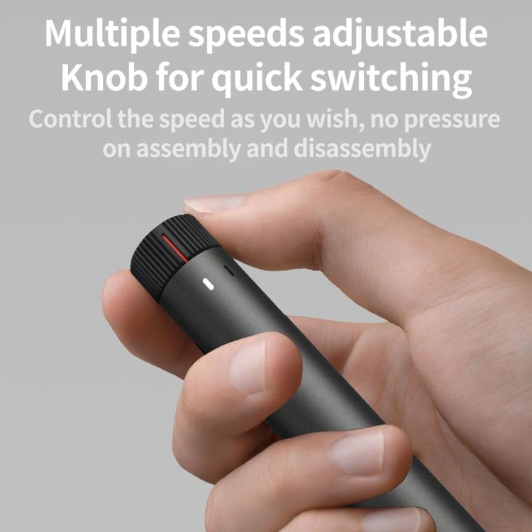 Original Xiaomi Youpin DUKA E2 Electric Screwdriver Set(Black) - Tool Kits by Xiaomi | Online Shopping South Africa | PMC TechLife | Buy Now Pay Later Mobicred