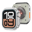 For Apple Watch Series 9 / 8 / 7 45mm Change to Ultra 49mm Zinc Alloy Watch Case(Matte Silver) - free shipping - PMC TechLife - Order now!