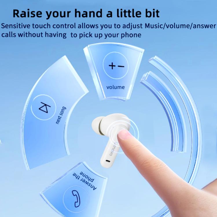 Original Lenovo EA210 Simple In-Ear True Wireless Bluetooth Earphones(White) - free shipping - PMc TechLife - Order now!