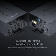 ORICO IH20P Industrial Grade 20 Ports USB 2.0 Hub, Plug:AU Plug(Black)