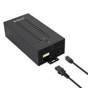 ORICO IH30P Industrial Grade 30 Ports USB 2.0 Hub, Plug:EU Plug(Black)