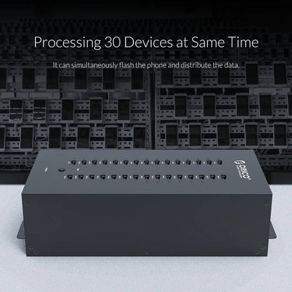 ORICO IH30P Industrial Grade 30 Ports USB 2.0 Hub, Plug:AU Plug(Black) - free shipping - PMC Jewellery - Order now!