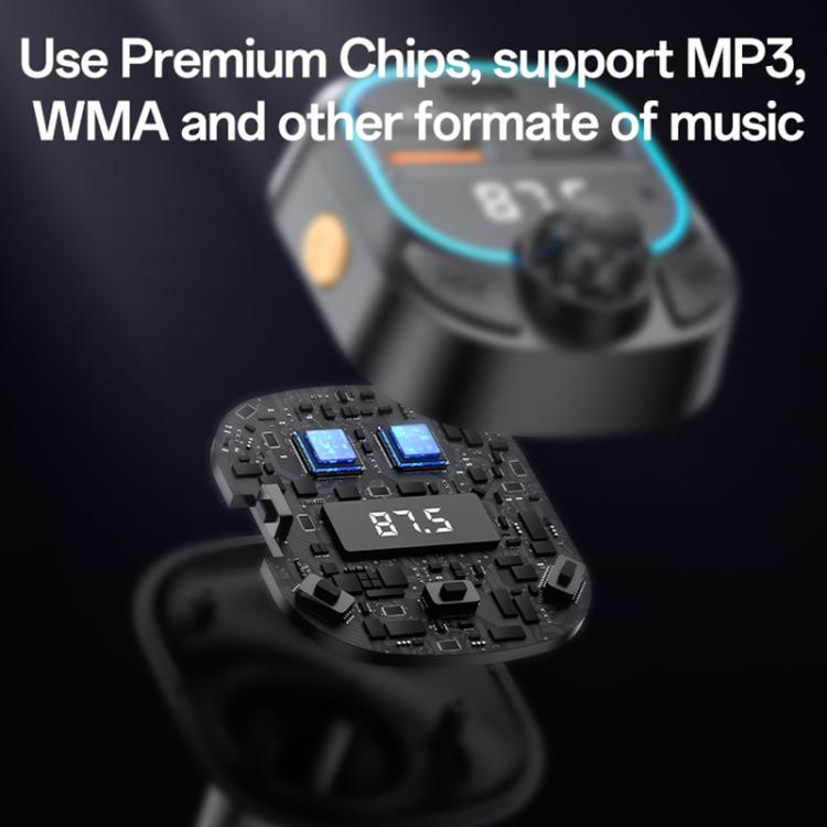 Yesido Y70 Car Bluetooth FM Transmitter(Black) - Bluetooth Car Kits by Yesido | Online Shopping South Africa | PMC TechLife | Buy Now Pay Later Mobicred